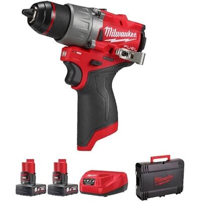 Milwaukee Akumuliatorinis suktuvas-grÄ™žtuvas M12 FDD2-602X 12V Milwaukee Akumuliatorinis suktuvas-grÄ™žtuvas M12 FDD2-602X 12V