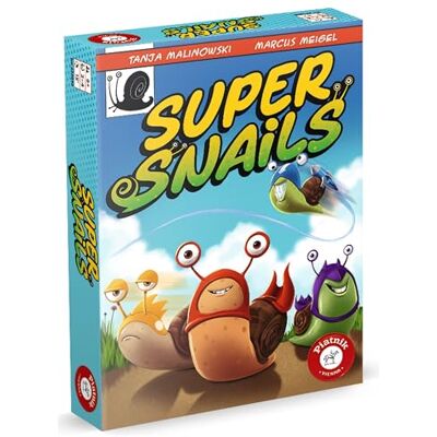 Piatnik 675492 Super Snails supersnel in het ritme van de slak Piatnik 675492 Super Snails supersnel in het ritme van de slak