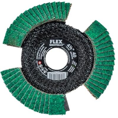 Flex SightMAX slijpschijf korrel 40, type 29 FA302001-4-1/2 Flex SightMAX slijpschijf korrel 40, type 29 FA302001-4-1/2
