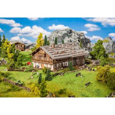 Faller Modelbouw Grote boerderij Alpine+schuur, F232199 Faller Modelbouw Grote boerderij Alpine+schuur, F232199