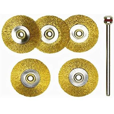 PROXXON Micromot Scheibenborstel schacht-2,35 mm 28 962 1 set PROXXON Micromot Scheibenborstel schacht-2,35 mm 28 962 1 set