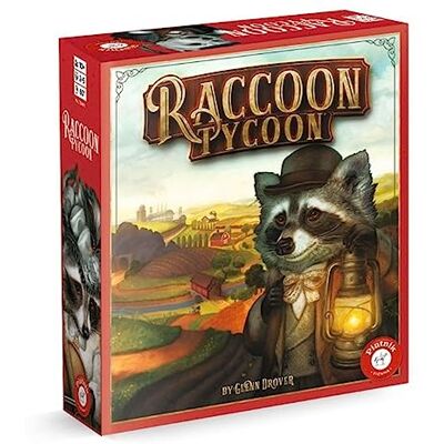 Piatnik Raccoon Tycoon (kinderspel): Welkom in Astoria, een land vol productiviteit en wasruimte. De verkoopwinkel uit de VS Piatnik Raccoon Tycoon (kinderspel): Welkom in Astoria, een land vol productiviteit en wasruimte. De verkoopwinkel uit de VS