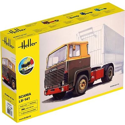 Heller 1/24 Starter Kit Scania Lb-141hel56773 Heller 1/24 Starter Kit Scania Lb-141hel56773