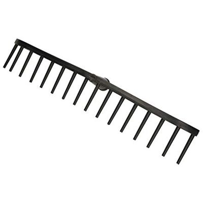 KOTARBAU ® Tuinhark Bladhark Kunststof 55 cm Zwart 16 Tanden Mouwloos Lichtgewicht Tuingereedschap, zwart. KOTARBAU ® Tuinhark Bladhark Kunststof 55 cm Zwart 16 Tanden Mouwloos Lichtgewicht Tuingereedschap, zwart.