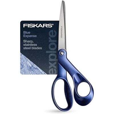 Fiskars Explore Design Collection Blue Expanse Schaar, 20,3 cm Fiskars Explore Design Collection Blue Expanse Schaar, 20,3 cm