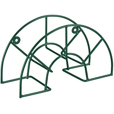 Relaxdays Slanghouder van staal voor 45m tuinslang 5/8" groen 19 x 30,5 x 13,5 cm Relaxdays Slanghouder van staal voor 45m tuinslang 5/8" groen 19 x 30,5 x 13,5 cm
