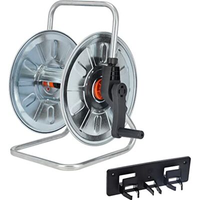 KOTARBAU ® Slanghaspel met wandbevestiging, 1/2 inch, 50 m, verzinkt, een onmisbaar gereedschap voor elk huishouden KOTARBAU ® Slanghaspel met wandbevestiging, 1/2 inch, 50 m, verzinkt, een onmisbaar gereedschap voor elk huishouden