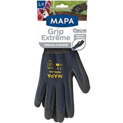 MAPA Professional MAPA Garten Brico – tuinhandschoenen, grip & proof van nitril, grip, comfort en flexibiliteit – hantering van tuingereedschap of doe-het-zelvers – 3 paar – maat L MAPA Professional MAPA Garten Brico – tuinhandschoenen, grip & proof van nitril, grip, comfort en flexibiliteit – hantering van tuingereedschap of doe-het-zelvers – 3 paar – maat L