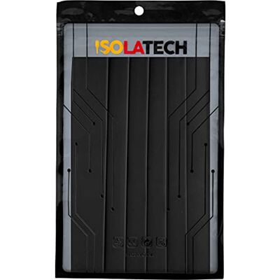 ISOLATECH Krimpkous set Ø 30 mm 1,2 m zwart 2:1 ISOLATECH Krimpkous set Ø 30 mm 1,2 m zwart 2:1