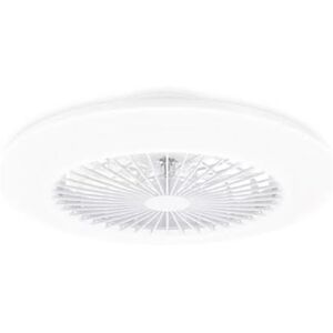 Philips Amigo Ventilator, energiezuinige ledverlichting, plafondlamp, instelbare kleurtemperatuur, 57,5 cm diameter, afstandsbediening, wit met glinsterend effect Philips Amigo Ventilator, energiezuinige ledverlichting, plafondlamp, instelbare kleurtemperatuur, 57,5 cm diameter, afstandsbediening, wit met glinsterend effect
