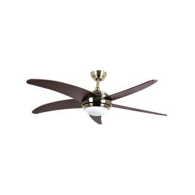 Bastilipo Malibu leer 3 leds plafondventilator met afstandsbediening en ledlicht 5 omkeerbare vleugels 132 cm kleur kersenboom + notenboom Bastilipo Malibu leer 3 leds plafondventilator met afstandsbediening en ledlicht 5 omkeerbare vleugels 132 cm kleur kersenboom + notenboom