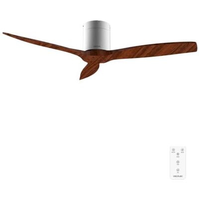 Cecotec EnergySilence 5400 Classic Iron & DarkWood Plafondventilator met afstandsbediening, 132 cm, 40 W DC-motor, 3 bladen, 6 snelheden, timer tot 8 uur, winter/zomermodus Cecotec EnergySilence 5400 Classic Iron & DarkWood Plafondventilator met afstandsbediening, 132 cm, 40 W DC-motor, 3 bladen, 6 snelheden, timer tot 8 uur, winter/zomermodus