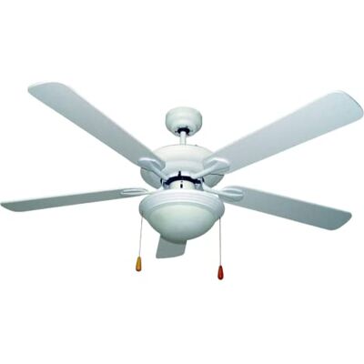 Bastilipo Plafondventilator voor 2 x E27 65W wit 132x47cm Bastilipo Plafondventilator voor 2 x E27 65W wit 132x47cm