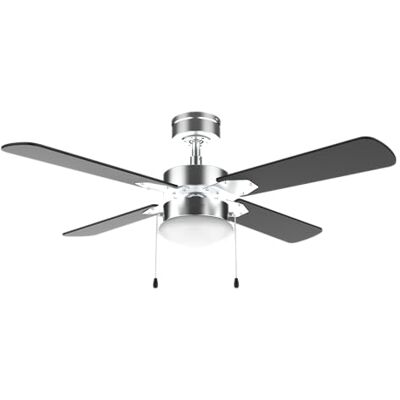 Cecotec EnergySilence Aero 450 IronBlack Plafondventilator met licht 50 W, diameter 106 cm, geïntegreerde lamp, 3 snelheden, 4 omkeerbare bladen, zomer-/wintermodus Cecotec EnergySilence Aero 450 IronBlack Plafondventilator met licht 50 W, diameter 106 cm, geïntegreerde lamp, 3 snelheden, 4 omkeerbare bladen, zomer-/wintermodus