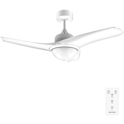 Cecotec Plafondventilator EnergySilence Aero 460. 55 W, 106 cm diameter, LED-lamp, 3 bladen, 3 snelheden, timer, winterfunctie, afstandsbediening, wit ontwerp Cecotec Plafondventilator EnergySilence Aero 460. 55 W, 106 cm diameter, LED-lamp, 3 bladen, 3 snelheden, timer, winterfunctie, afstandsbediening, wit ontwerp