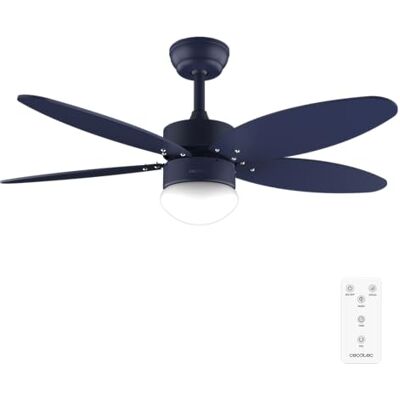 Cecotec Plafondventilator met licht EnergySilence Aero 4260 Full Purple 40 W, diameter 106 cm, geïntegreerde lamp, afstandsbediening, timer 8 uur, 6 snelheden, 5 bladen, zomer/winter Cecotec Plafondventilator met licht EnergySilence Aero 4260 Full Purple 40 W, diameter 106 cm, geïntegreerde lamp, afstandsbediening, timer 8 uur, 6 snelheden, 5 bladen, zomer/winter
