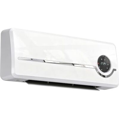 HOMCOM Wandverwarming van keramiek, 1000/2000 W, elektrische radiator, wit Ventilator, thermostaat, wekelijks, programmeerbaar, oscillatie, open raamdetectie, 24-uurs timer, afstandsbediening HOMCOM Wandverwarming van keramiek, 1000/2000 W, elektrische radiator, wit Ventilator, thermostaat, wekelijks, programmeerbaar, oscillatie, open raamdetectie, 24-uurs timer, afstandsbediening