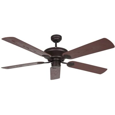 Orbegozo CP 74132 Plafondventilator zonder licht voor buiten, 5 vleugels, Ø 132 cm, vermogen 60 W, 3 snelheden, zwart Orbegozo CP 74132 Plafondventilator zonder licht voor buiten, 5 vleugels, Ø 132 cm, vermogen 60 W, 3 snelheden, zwart