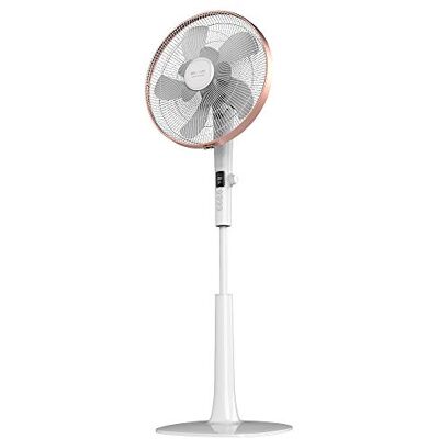 Cecotec EnergySilence 1030 SmartExtreme Staande ventilator, 28 W, DC-motor, 3 snelheden, timer, led-display, afstandsbediening, oscillerend, op verschillende hoogtes verstelbaar, wit Cecotec EnergySilence 1030 SmartExtreme Staande ventilator, 28 W, DC-motor, 3 snelheden, timer, led-display, afstandsbediening, oscillerend, op verschillende hoogtes verstelbaar, wit