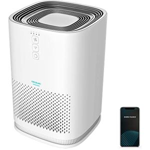 Cecotec TotalPure 1500 Connected Luchtreiniger, 26 W, 100 CADR, HEPA, 3 filterstappen, wifi-bediening, 2 bedrijfsmodi, 2,5 PM-sensor, dekking 40 m³, wit Cecotec TotalPure 1500 Connected Luchtreiniger, 26 W, 100 CADR, HEPA, 3 filterstappen, wifi-bediening, 2 bedrijfsmodi, 2,5 PM-sensor, dekking 40 m³, wit