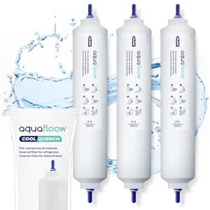 Aquafloow Extern waterfilterpatroon voor Samsung LG Daewoo Rangemaster Beko Haier DA29-10105J, HAFEX/EXP, HAFEX EXP 5231JA2010B, 5231JA2010C, USC100, DA2010CB, BL9808 3 stuks Aquafloow Extern waterfilterpatroon voor Samsung LG Daewoo Rangemaster Beko Haier DA29-10105J, HAFEX/EXP, HAFEX EXP 5231JA2010B, 5231JA2010C, USC100, DA2010CB, BL9808 3 stuks