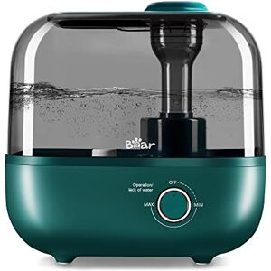 Bear Ultra stille luchtbevochtiger (28 dB) met aromatherapie-bak voor slaapkamer, vullen van bovenaf, 35 uur looptijd, 360 graden uitbreidbaar stoommondstuk, automatische uitschakeling, 5 l, groen Bear Ultra stille luchtbevochtiger (28 dB) met aromatherapie-bak voor slaapkamer, vullen van bovenaf, 35 uur looptijd, 360 graden uitbreidbaar stoommondstuk, automatische uitschakeling, 5 l, groen