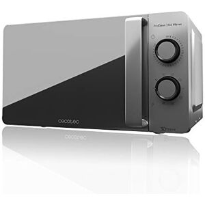 Cecotec ProClean 3160 Magnetron Ready2Clean coating voor betere reiniging, 3D WAVE-technologie, grill 800 W, 20 l. Elegant design met deur, 6 niveaus, zilverspiegel. Cecotec ProClean 3160 Magnetron Ready2Clean coating voor betere reiniging, 3D WAVE-technologie, grill 800 W, 20 l. Elegant design met deur, 6 niveaus, zilverspiegel.