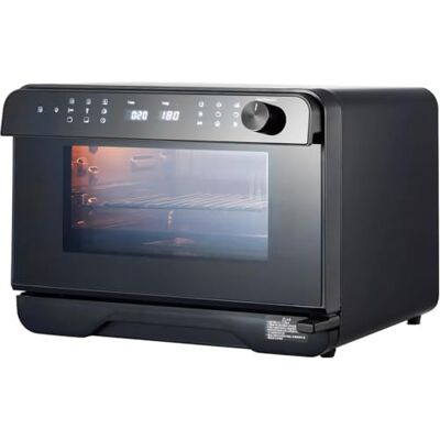 Avilia Stoomoven met geïntegreerde luchtfriteuse van 25 l, ideaal voor stomen, frituren, braden, ontdooien, fermenteren, lcd-display Avilia Stoomoven met geïntegreerde luchtfriteuse van 25 l, ideaal voor stomen, frituren, braden, ontdooien, fermenteren, lcd-display