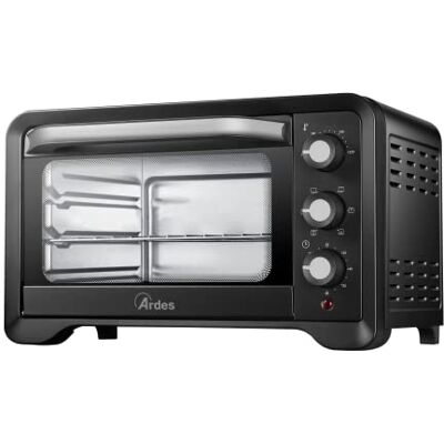Ardes MAGNUS AR6222PB, geventileerde elektrische oven, inhoud 20 liter, 6 kookfuncties, dubbele glazen timer met accessoires (geen binnenlicht) Ardes MAGNUS AR6222PB, geventileerde elektrische oven, inhoud 20 liter, 6 kookfuncties, dubbele glazen timer met accessoires (geen binnenlicht)