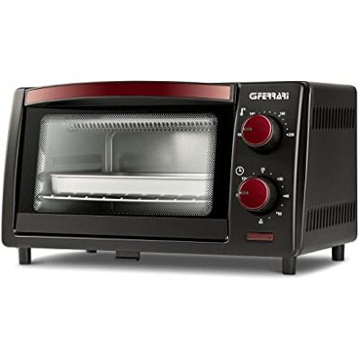 Acer G10169 Il Moro 10 Elektrische oven, 10 liter, 800 W, timer 60 minuten, openingsbodem voor eenvoudige reiniging, 100-230 °C, roestvrijstalen rooster, rood/zwart Acer G10169 Il Moro 10 Elektrische oven, 10 liter, 800 W, timer 60 minuten, openingsbodem voor eenvoudige reiniging, 100-230 °C, roestvrijstalen rooster, rood/zwart