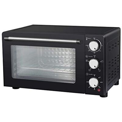 Melchioni , Enjoy elektrische oven, 24 l, geventileerde elektrische oven, 1200 W, multikoken met timer van 60 minuten, thermostaat instelbaar tot 230 °C Melchioni , Enjoy elektrische oven, 24 l, geventileerde elektrische oven, 1200 W, multikoken met timer van 60 minuten, thermostaat instelbaar tot 230 °C