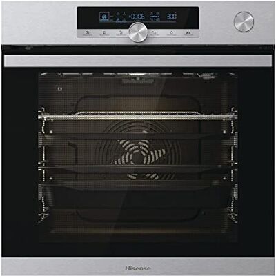 Hisense BSA66334PX Four pyrolytique à vapeur 100% + fonction friteuse à air sans huile, grande capacité 77 L, cuisson simultanée 5 niveaux, ventilateur XXL, Pizza mode 300°, portes amovibles inox Hisense BSA66334PX Four pyrolytique à vapeur 100% + fonction friteuse à air sans huile, grande capacité 77 L, cuisson simultanée 5 niveaux, ventilateur XXL, Pizza mode 300°, portes amovibles inox