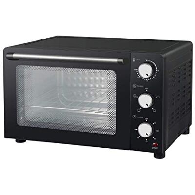 Melchioni , ENJOY Elektrische oven 31 l 1500 W met 3 kookmodi, geventileerde elektrische oven met 60 minuten timer, binnenlicht en temperatuur tot 230 °C Melchioni , ENJOY Elektrische oven 31 l 1500 W met 3 kookmodi, geventileerde elektrische oven met 60 minuten timer, binnenlicht en temperatuur tot 230 °C