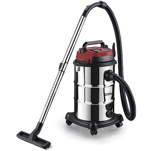 Acer G90034 G9003400 G9003400, jerrycan zuigt vaste stoffen en vloeistoffen, staal/rood, 1200 W, 30 liter Acer G90034 G9003400 G9003400, jerrycan zuigt vaste stoffen en vloeistoffen, staal/rood, 1200 W, 30 liter