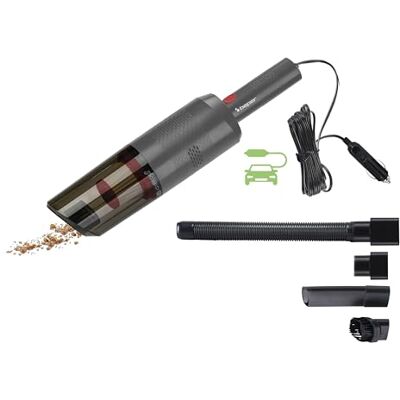 BEPER P202ASP402 Auto-vacuümreiniger, 75 W, draagbare vacuümreiniger met autostekker, accessoires inbegrepen, 3 meter kabel, 0,35 l tank en wasbaar HEPA-filter, grijs BEPER P202ASP402 Auto-vacuümreiniger, 75 W, draagbare vacuümreiniger met autostekker, accessoires inbegrepen, 3 meter kabel, 0,35 l tank en wasbaar HEPA-filter, grijs