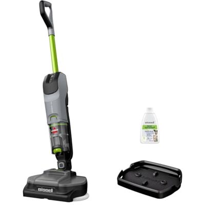 Bissell SpinWave + Vac Pet – draadloze stofzuiger – stofzuiger voor harde vloeren – elektrische dweil – stofvrij wassen – eenvoudige reiniging – speciaal voor dieren – 3885N Bissell SpinWave + Vac Pet – draadloze stofzuiger – stofzuiger voor harde vloeren – elektrische dweil – stofvrij wassen – eenvoudige reiniging – speciaal voor dieren – 3885N