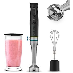 Cecotec Katana 15 TotalDestroy Cream B staafmixer, 1500 W, 21 snelheden en turbo, dubbele messen, 4 messen met Black Titanium, spatbescherming, extra lange voet Cecotec Katana 15 TotalDestroy Cream B staafmixer, 1500 W, 21 snelheden en turbo, dubbele messen, 4 messen met Black Titanium, spatbescherming, extra lange voet