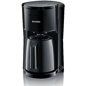 Severin KA 9306 Filterkoffiezetapparaat met thermoskan, voor maximaal 8 kopjes, aantrekkelijke filtermachine met thermoskan, zwart, KA 9306 Severin KA 9306 Filterkoffiezetapparaat met thermoskan, voor maximaal 8 kopjes, aantrekkelijke filtermachine met thermoskan, zwart, KA 9306