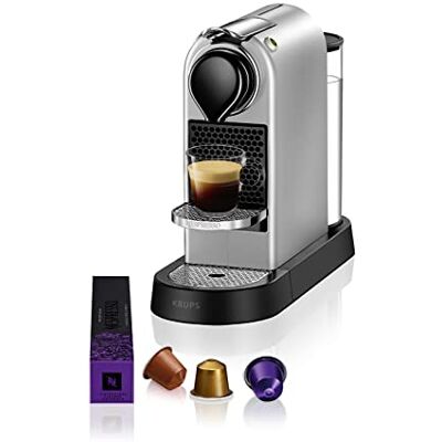 Nespresso Krups Citiz koffiezetapparaat Silver YY4118FD Nespresso Krups Citiz koffiezetapparaat Silver YY4118FD