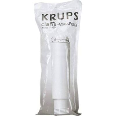 Krups Filterpatroon expresso F08801 Onderhoudsaccessoires voor espresso-koffiezetapparaten Orchestro en Full Auto Vermindert kalk, chloor en metalen Krups Filterpatroon expresso F08801 Onderhoudsaccessoires voor espresso-koffiezetapparaten Orchestro en Full Auto Vermindert kalk, chloor en metalen