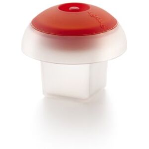 Lékué Gestoomd Koken Ei Ovo Cubic Transparant Platina Silicone Lékué Gestoomd Koken Ei Ovo Cubic Transparant Platina Silicone