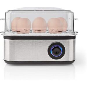 NEDIS Oefs ketel 8 eieren maatbeker aluminium/zwart NEDIS Oefs ketel 8 eieren maatbeker aluminium/zwart