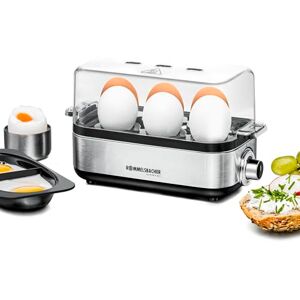 Rommelsbacher ER 600 eierkoker 400 roestvrij staal, zwart Rommelsbacher ER 600 eierkoker 400 roestvrij staal, zwart