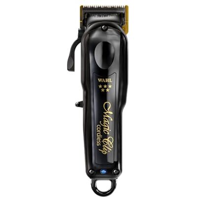 Wahl Professional 56463 5 sterren draadloze lithium magische clip zwart Wahl Professional 56463 5 sterren draadloze lithium magische clip zwart