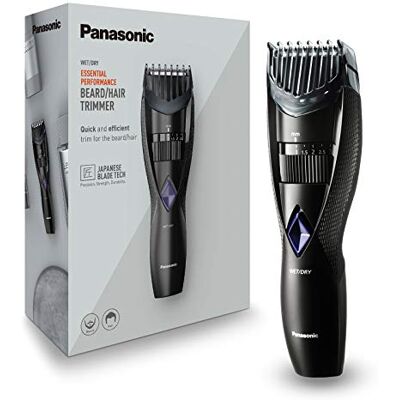 Panasonic Personalcare ER-GB37-K503 2-in-1 trimmer baard en haar 20 instellingen 4 accessoires 40 minuten looptijd opladen in 8 uur nat en droog zwart Panasonic Personalcare ER-GB37-K503 2-in-1 trimmer baard en haar 20 instellingen 4 accessoires 40 minuten looptijd opladen in 8 uur nat en droog zwart