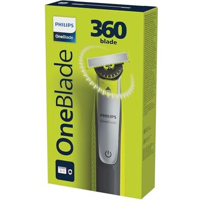 Philips OneBlade QP2734/20 Elektrische baardtrimmer met lemmet 360 Philips OneBlade QP2734/20 Elektrische baardtrimmer met lemmet 360