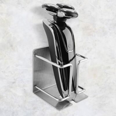Linkidea Houder voor elektrisch scheerapparaat met zelfklevende bevestiging zonder boren, van roestvrij staal, ruimtebesparend, compatibel met Philips Norelco 2400-serie scheerapparaten (zilver) Linkidea Houder voor elektrisch scheerapparaat met zelfklevende bevestiging zonder boren, van roestvrij staal, ruimtebesparend, compatibel met Philips Norelco 2400-serie scheerapparaten (zilver)