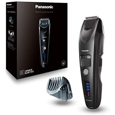 Panasonic Premium ER-SB40 baardtrimmer met 19 lengte-instellingen, 0,5-10 mm baardtrimmer, herentrimmer, lineaire motor Panasonic Premium ER-SB40 baardtrimmer met 19 lengte-instellingen, 0,5-10 mm baardtrimmer, herentrimmer, lineaire motor