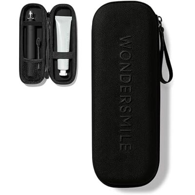 WonderSmile Pro sonische tandenborstel reisetui de ultieme bescherming voor op reis robuuste en waterdichte harde hoes, zwart, 1 stuk, draagtas WonderSmile Pro sonische tandenborstel reisetui de ultieme bescherming voor op reis robuuste en waterdichte harde hoes, zwart, 1 stuk, draagtas