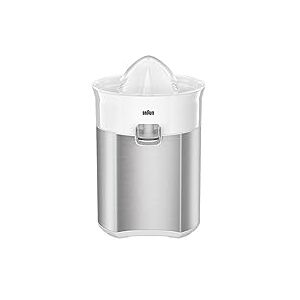 Braun CitrusQuick 5 CJ5050 WH citruspers, directe schenktuit, druppelvrije uitloop, automatische start/stop, eenvoudige reiniging, direct servicesysteem, met beschermdeksel, 60 W, wit Braun CitrusQuick 5 CJ5050 WH citruspers, directe schenktuit, druppelvrije uitloop, automatische start/stop, eenvoudige reiniging, direct servicesysteem, met beschermdeksel, 60 W, wit